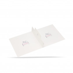 Gutscheinmappe mit/für Scheckkarte 15,5 x 15,5 cm